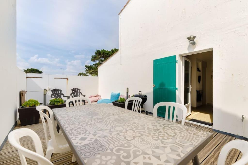 Maison 3 Chambres, Terrasse Et Piscine Brétignolles-sur-Mer Exterior foto