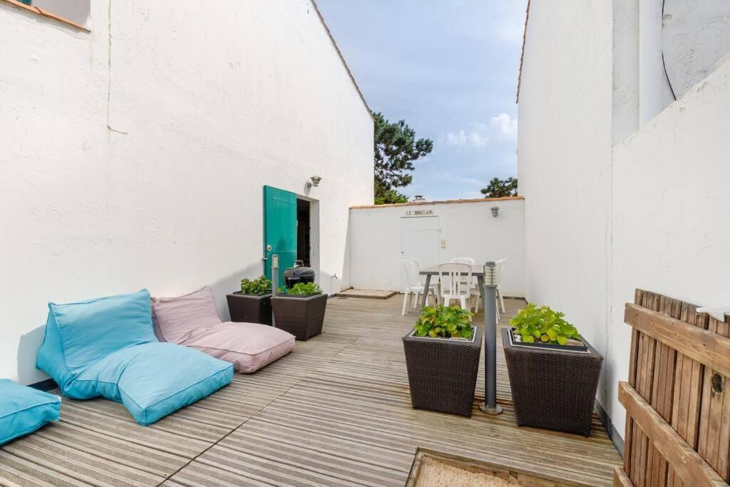Maison 3 Chambres, Terrasse Et Piscine Brétignolles-sur-Mer Exterior foto